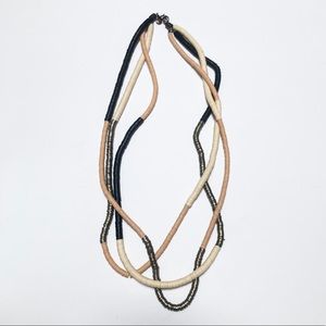 Loft Layered Beaded Necklace